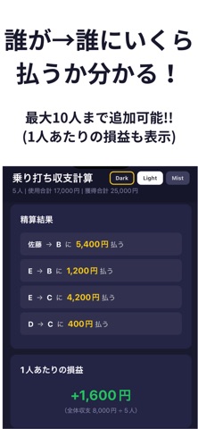 ノリ打ち収支計算 screenshot