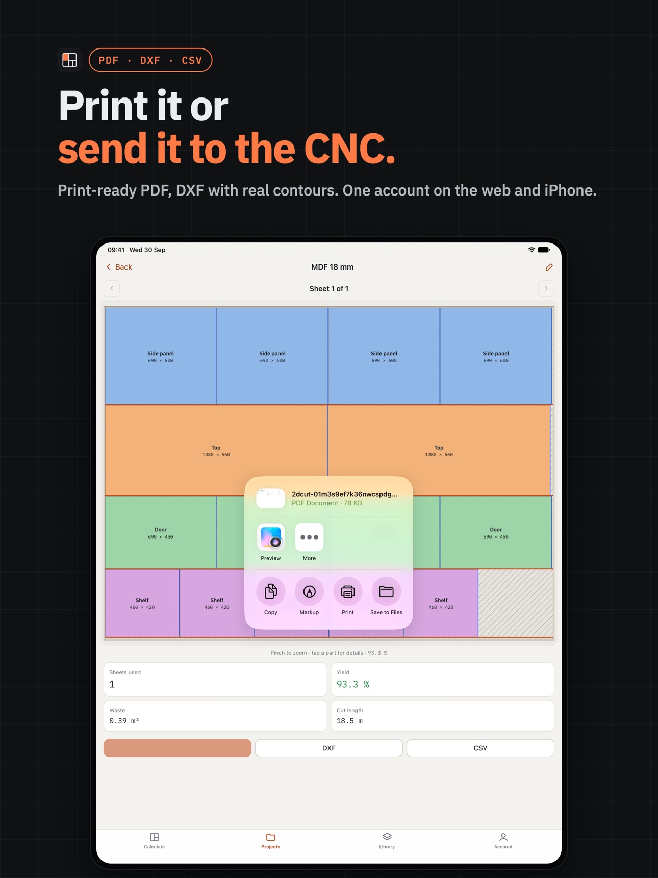 Screenshot 10 of 2D Cut – Cutting Optimizer