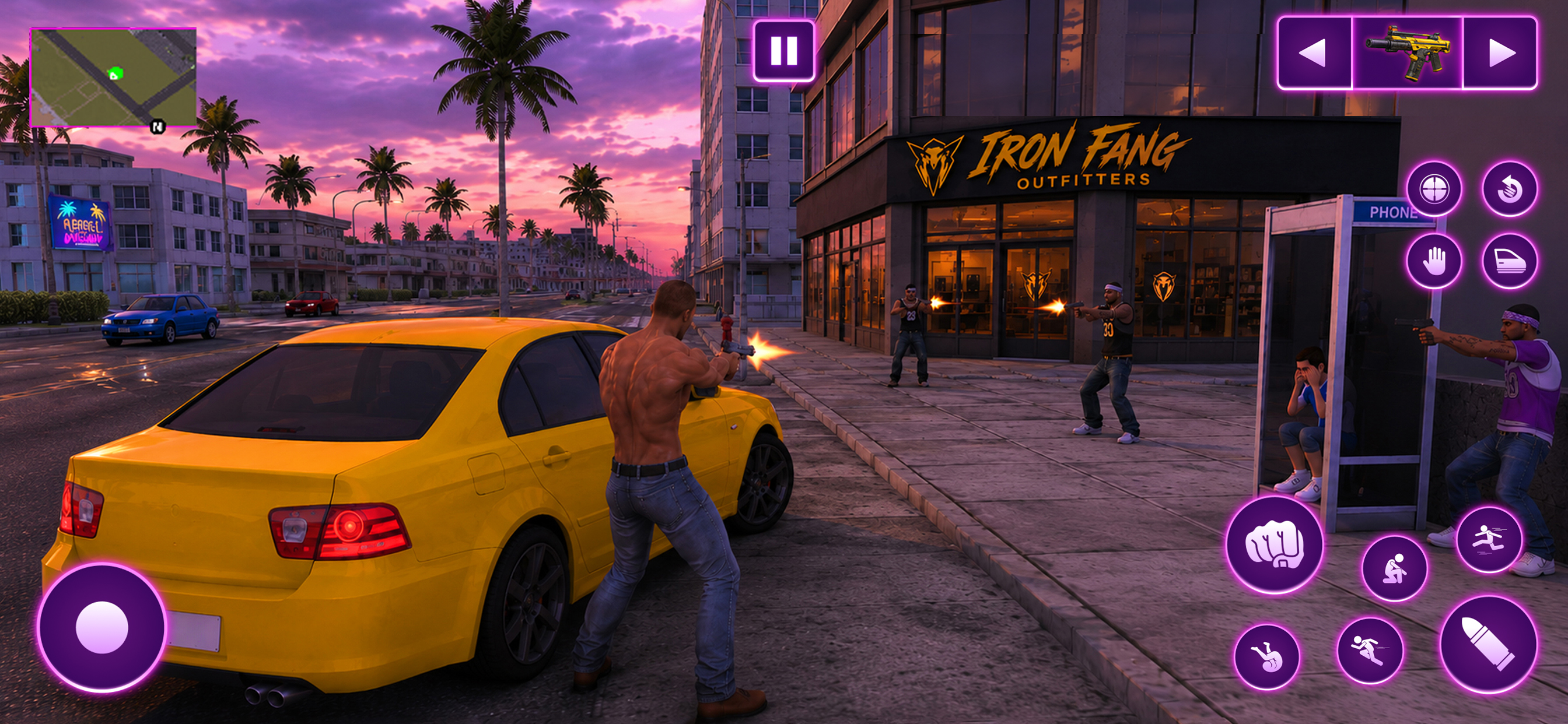 Crime City Gangster Rivals screenshot 4