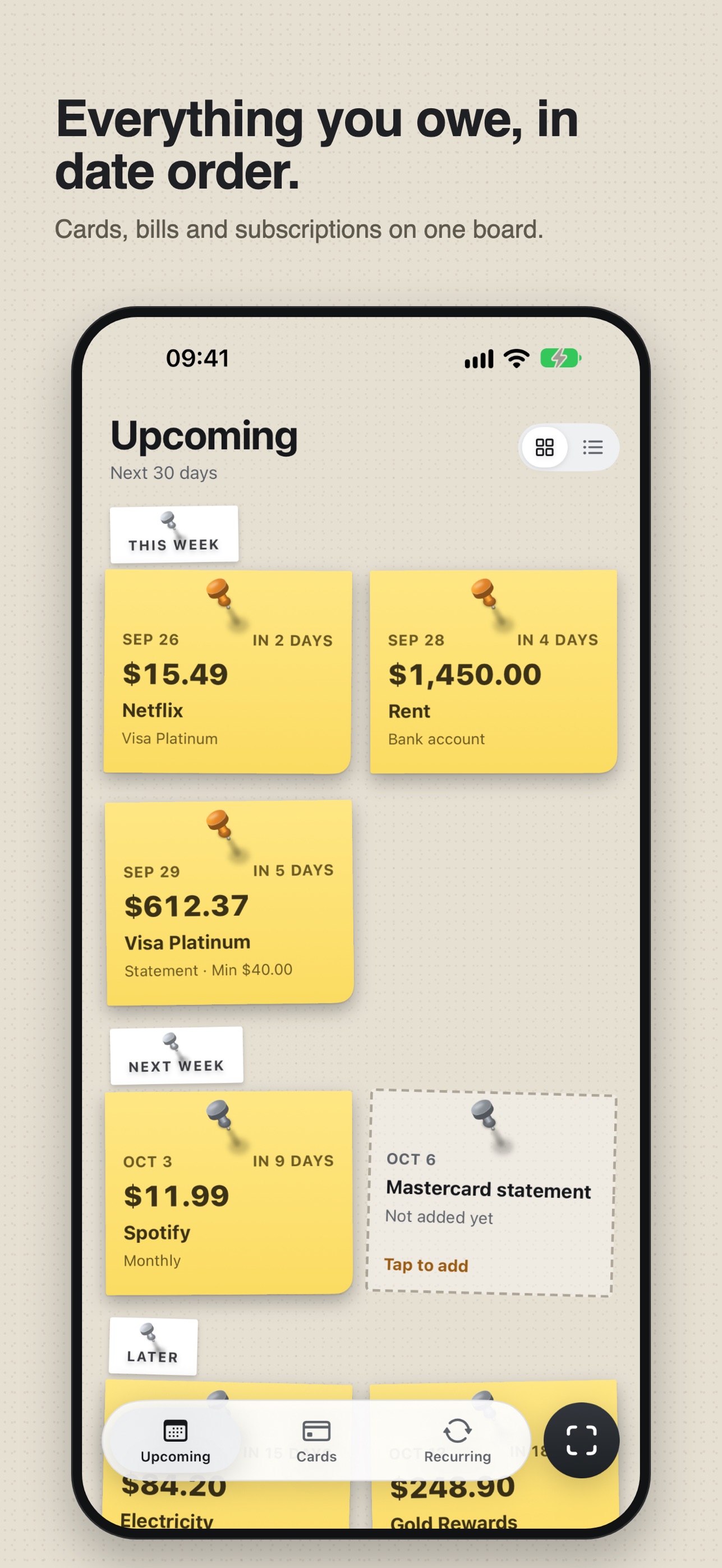 Screenshot 1 of Duebook: Payment Tracker