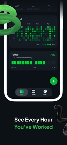 Squares: Work Time Tracker Screenshot 5 of 7