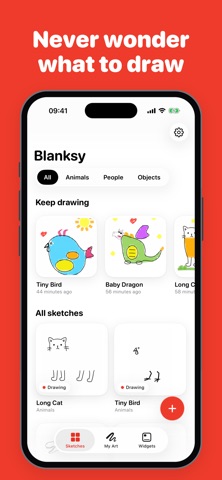 Blanksy: Drawing Prompt Ideas Screenshot 6 of 6