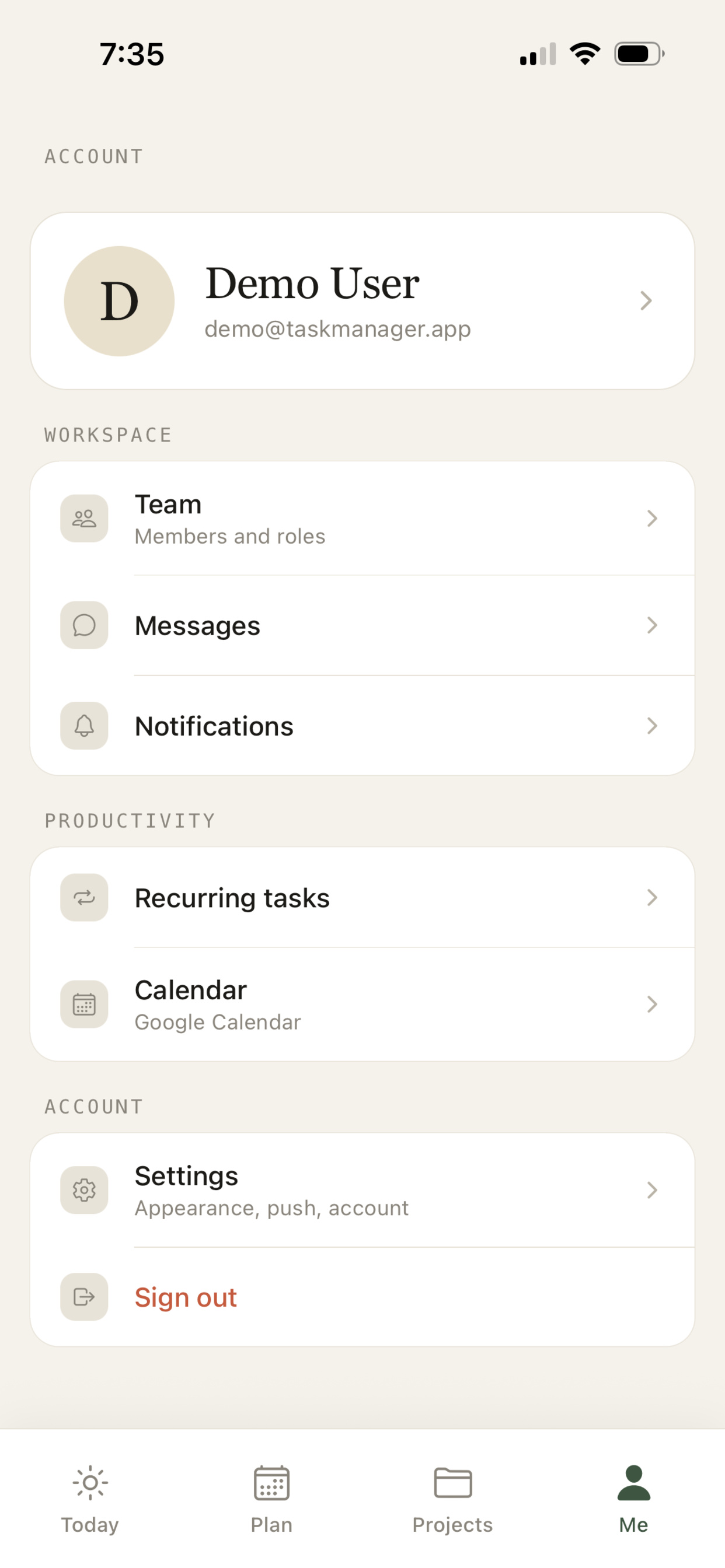 Task Lead