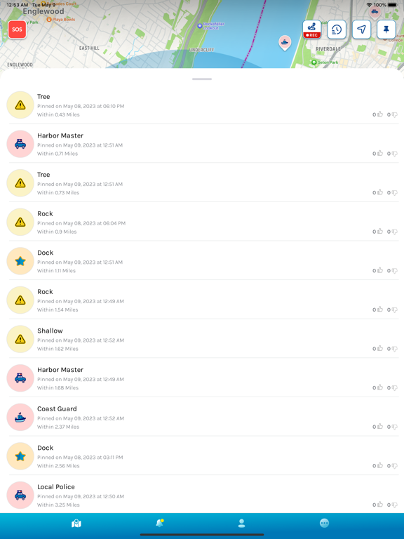 WAVZ iPad screenshot 3 - Navigation app