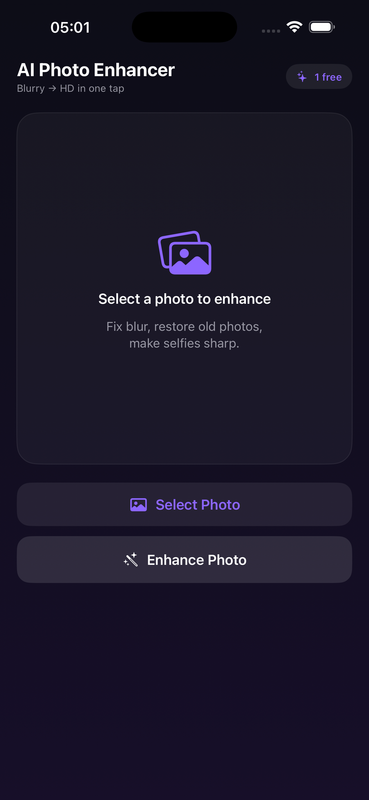 Clarity AI: Photo Enhancer screenshot 2