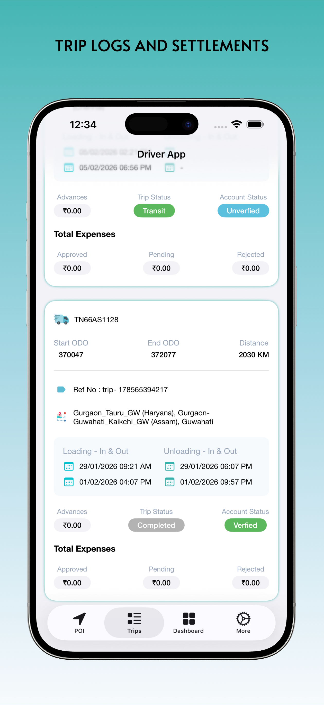 KT Driver App