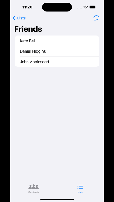 Recent contacts delete contact Screenshot
