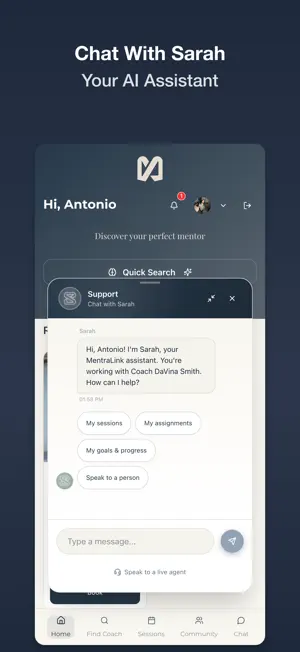 MentraLink screenshot 4