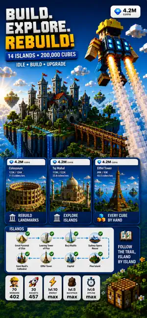 Sky Cube Builders screenshot 2