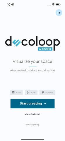 Decoloop AI Studio screenshot