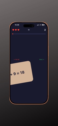 Swipe & Math: Brain Quiz Game screenshot