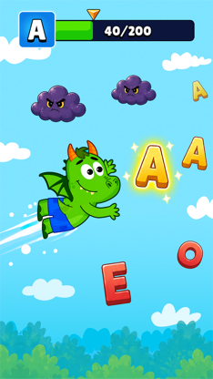 ABC Dragons: Learn to Read screenshot 2