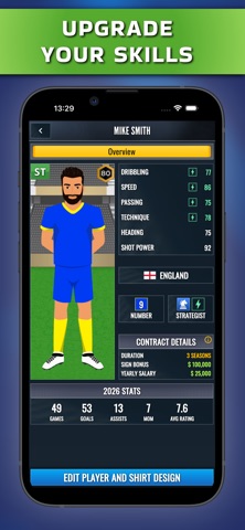 Ultimate Star: Soccer Legend iPhone screenshot