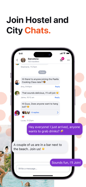‎Hostelworld: Hostel Travel App Screenshot