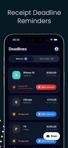 ReceiptScan: Warranty Tracker Screenshot 4 of 8