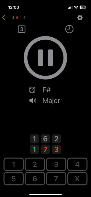 Relative Pitch Trainer screenshot 1