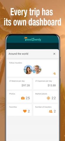 TravelSmarty: Travel Budget screenshot