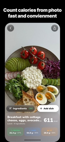 Fitvi: Calorie counter Screenshot 1 of 5