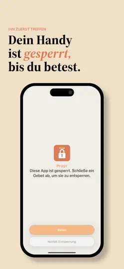 Screenshot von Prayr - Gott Zuerst auf dem iPhone 2