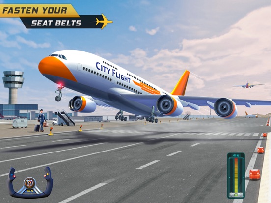 Screenshot #5 pour Airplane Pilot Flight: 3D Game