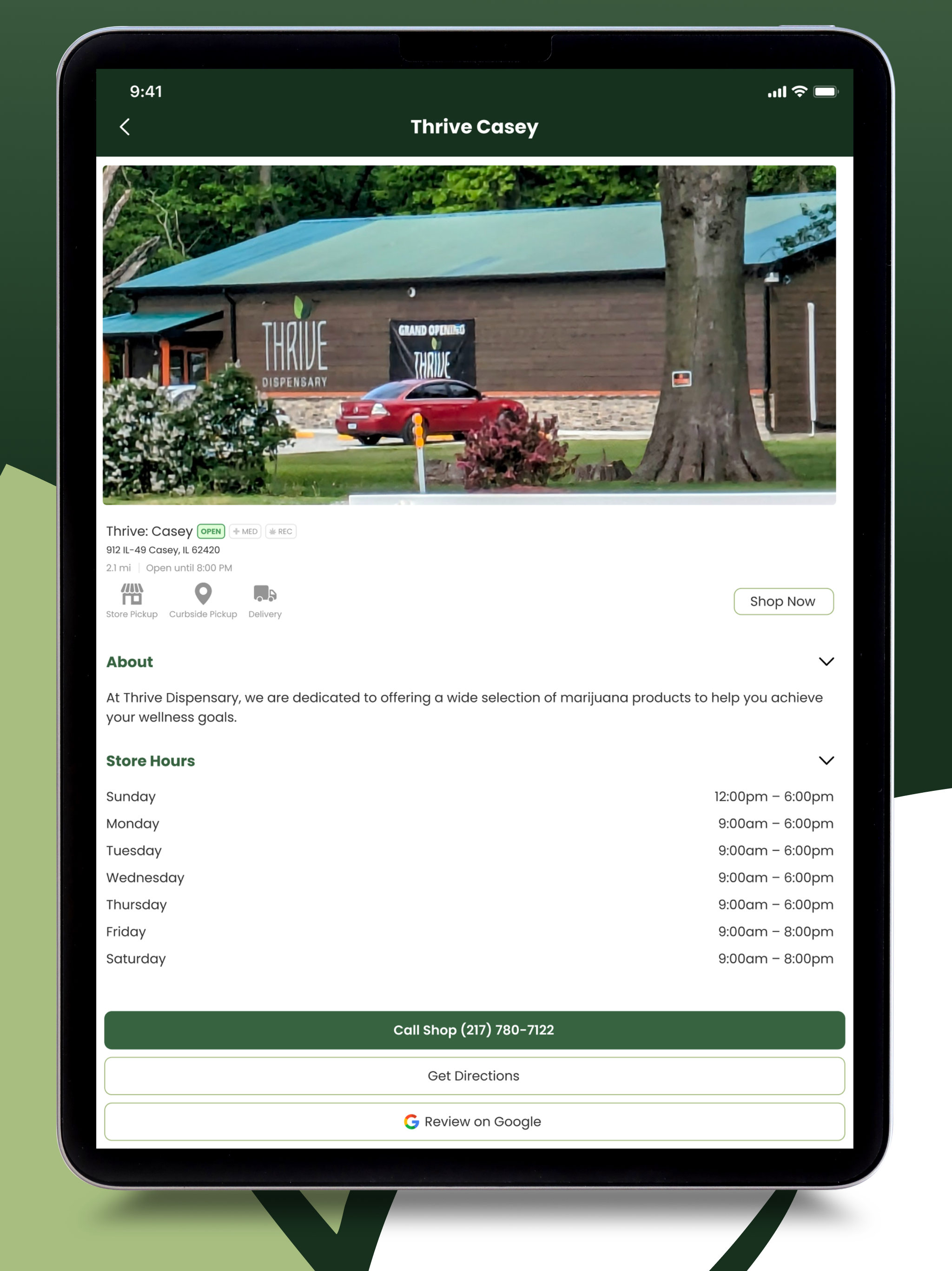 Thrive Dispensaries screenshot 5