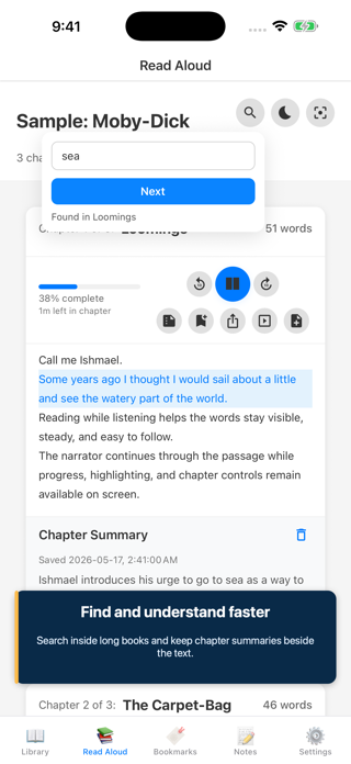 Read Aloud Book Reader Screenshot 4 of 10