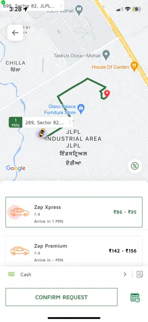 zap cabs screenshot 4
