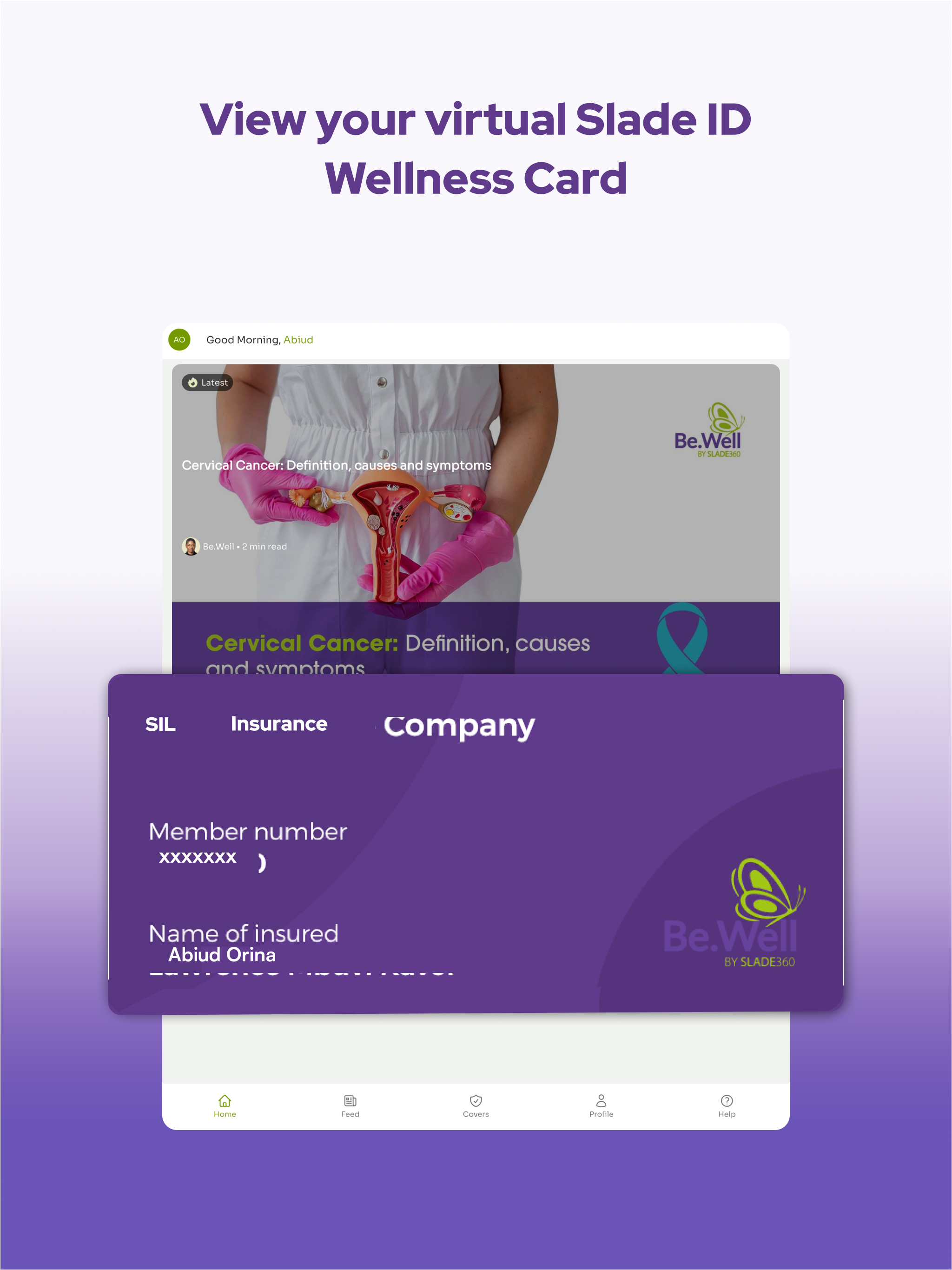 Be.Well by Slade360°