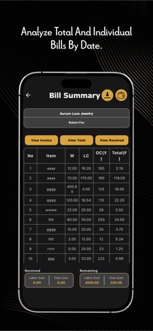 JewarBill - Invoice System screenshot
