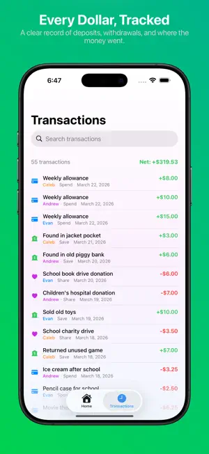 Allowance – Family Money screenshot 3