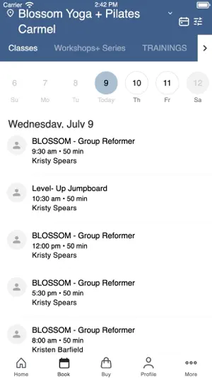Blossom Yoga + Pilates screenshot 2