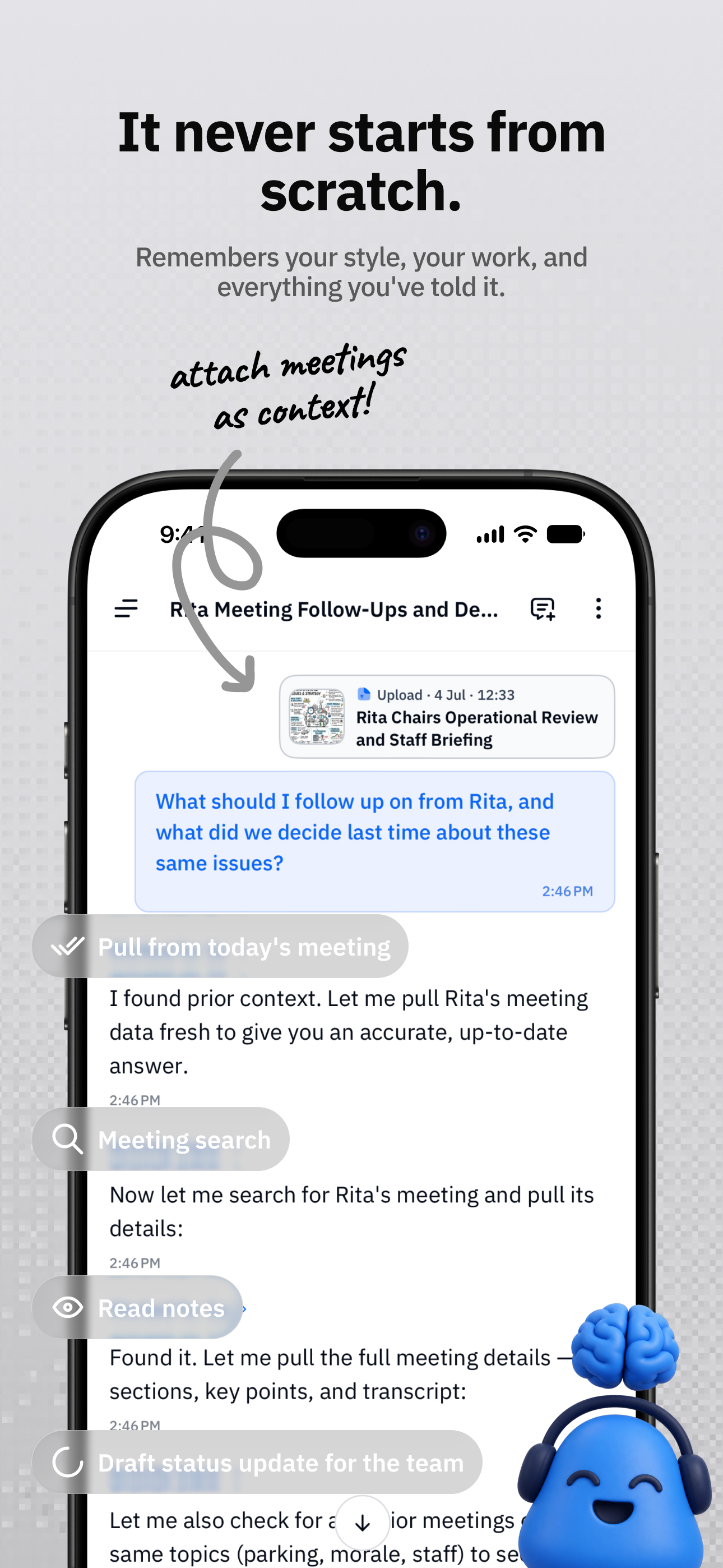 Meeting.ai: Agent for Work screenshot 4