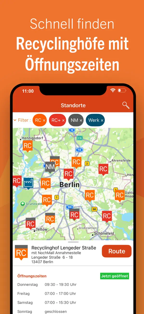 Screenshot #1 pour BSR - Berliner Stadtreinigung