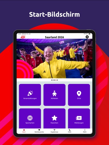 Saarland 2026 iPad screenshot