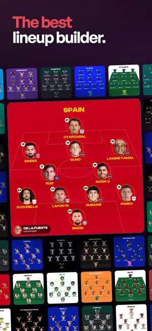 Soccer Lineup Maker: MyLineups screenshot 1