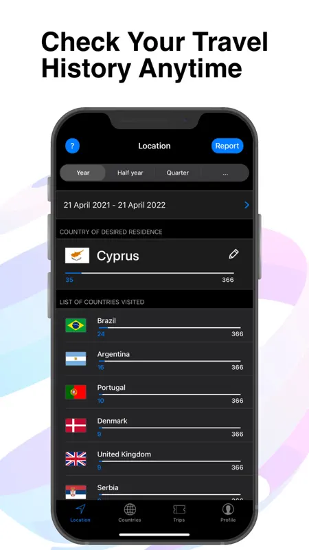 Tax Resident - Days Tracker screenshot 2 of 7