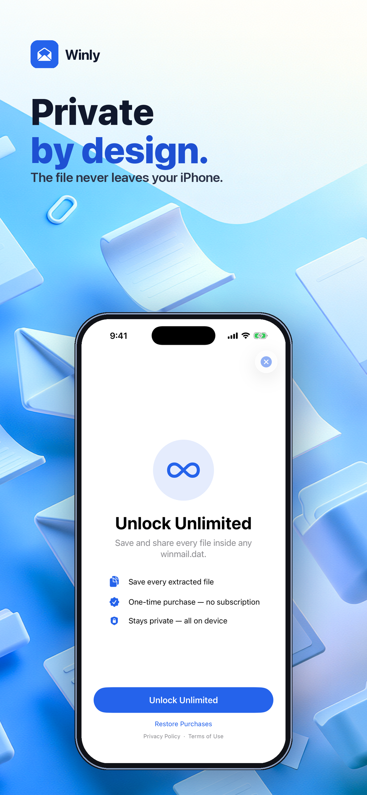 Winly: Winmail.dat Opener screenshot 3