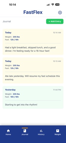 FastFlex Fasting Tracker Screenshot 8 of 10