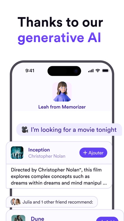 Memorizer: movies books series screenshot-3