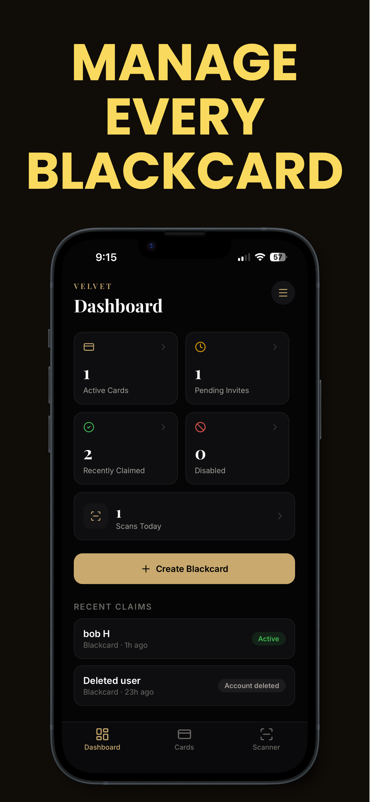 Blackcard: VIP Access screenshot 3