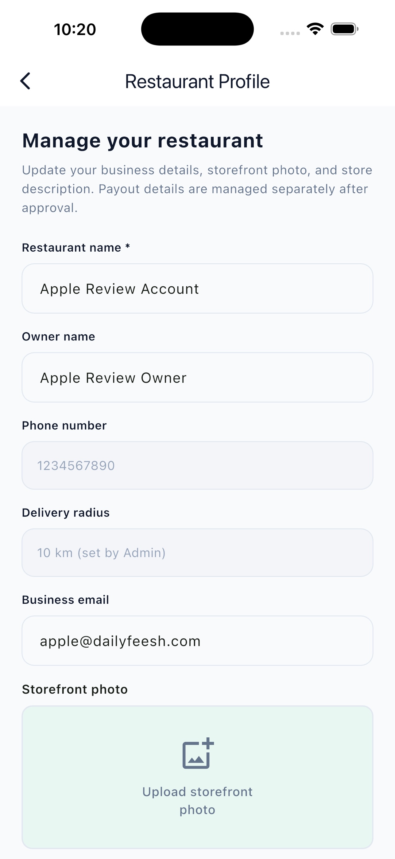 Screenshot 5 of DailyFresh Partner