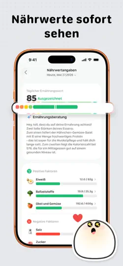 Screenshot von Eatling: Kalorien & Essen auf dem iPhone 3