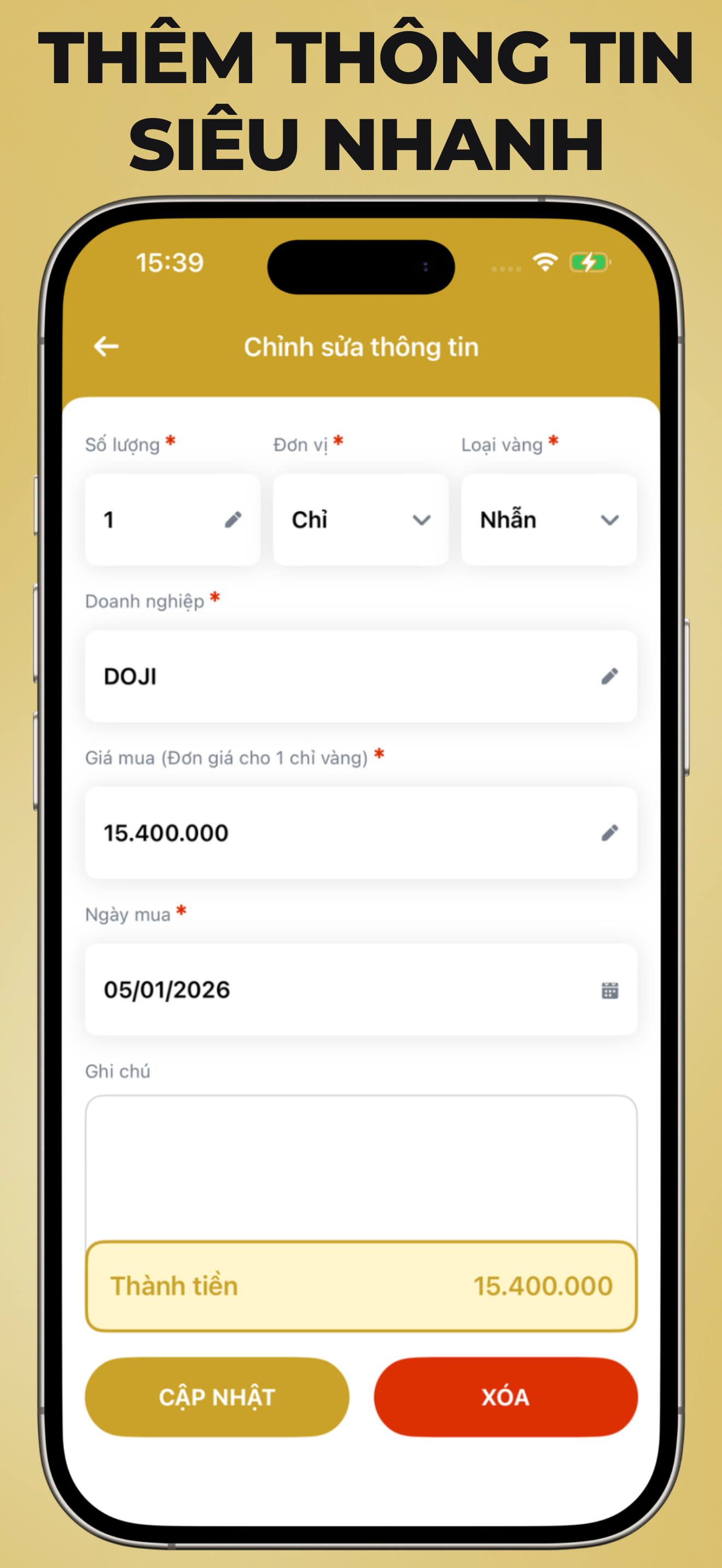 Sổ Vàng Tích Sản screenshot 7