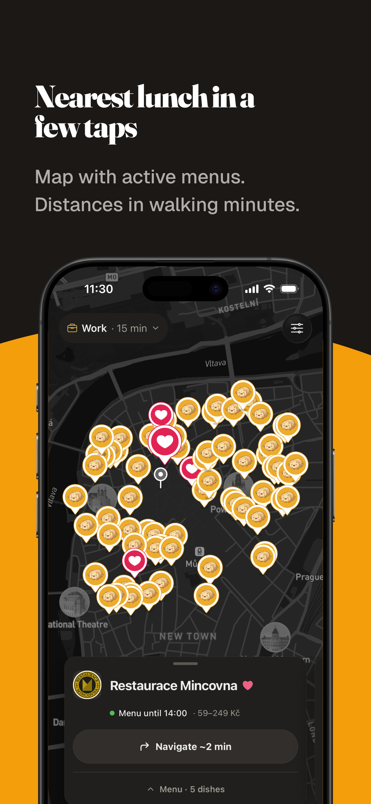 MeHungry: Daily Menu in Prague screenshot 6