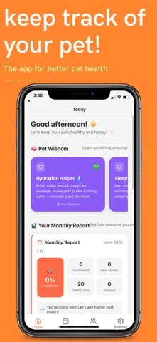 Pet Meds Reminder iPhone screenshot