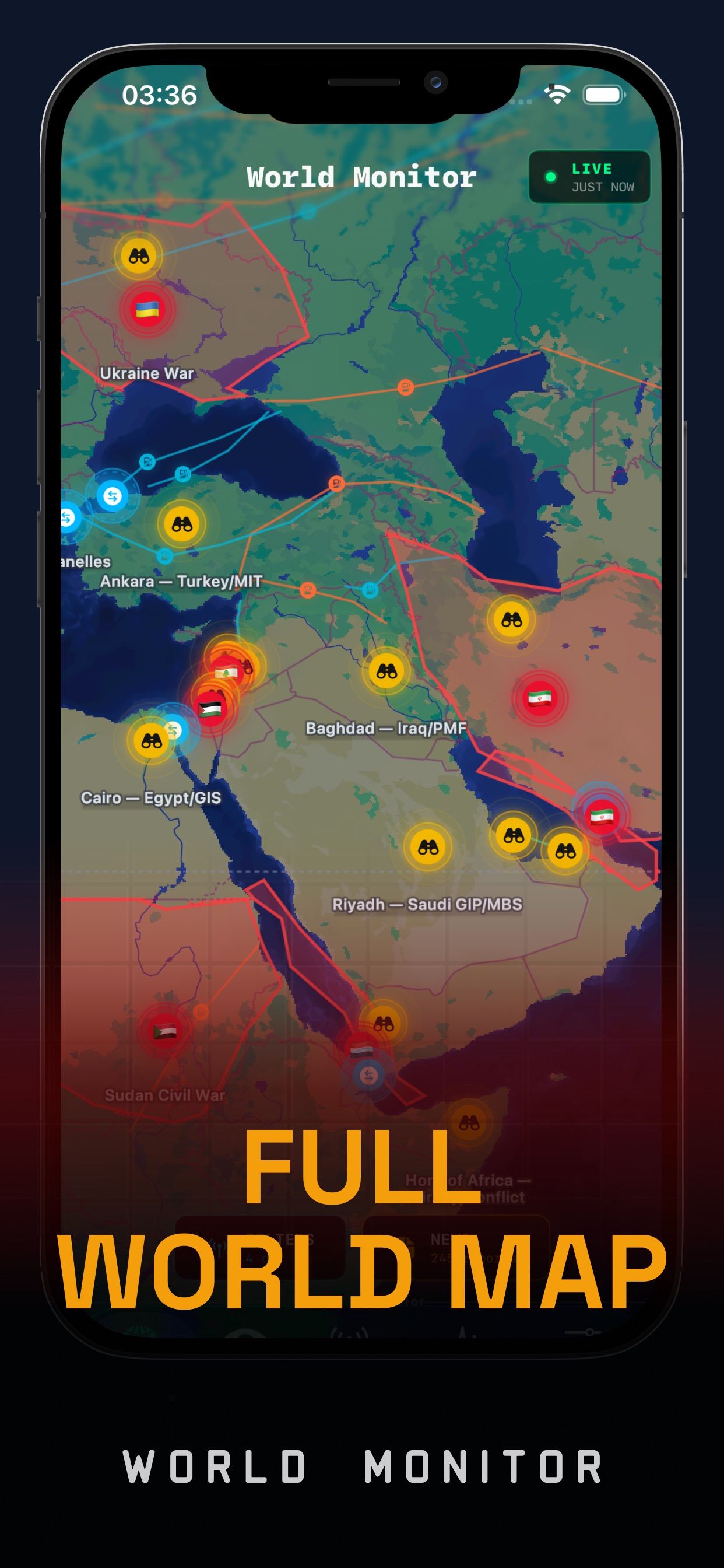 World Monitor - Real-Time News screenshot 6
