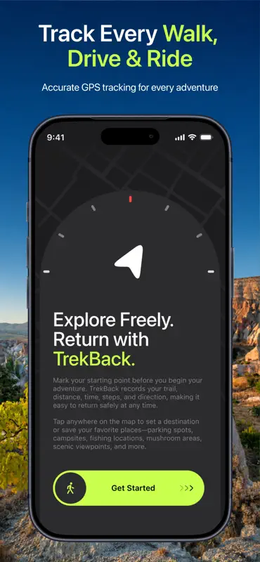 TrekBack screenshot 1 of 5