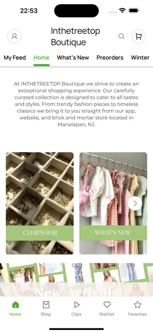 Inthetreetop Boutique screenshot 1