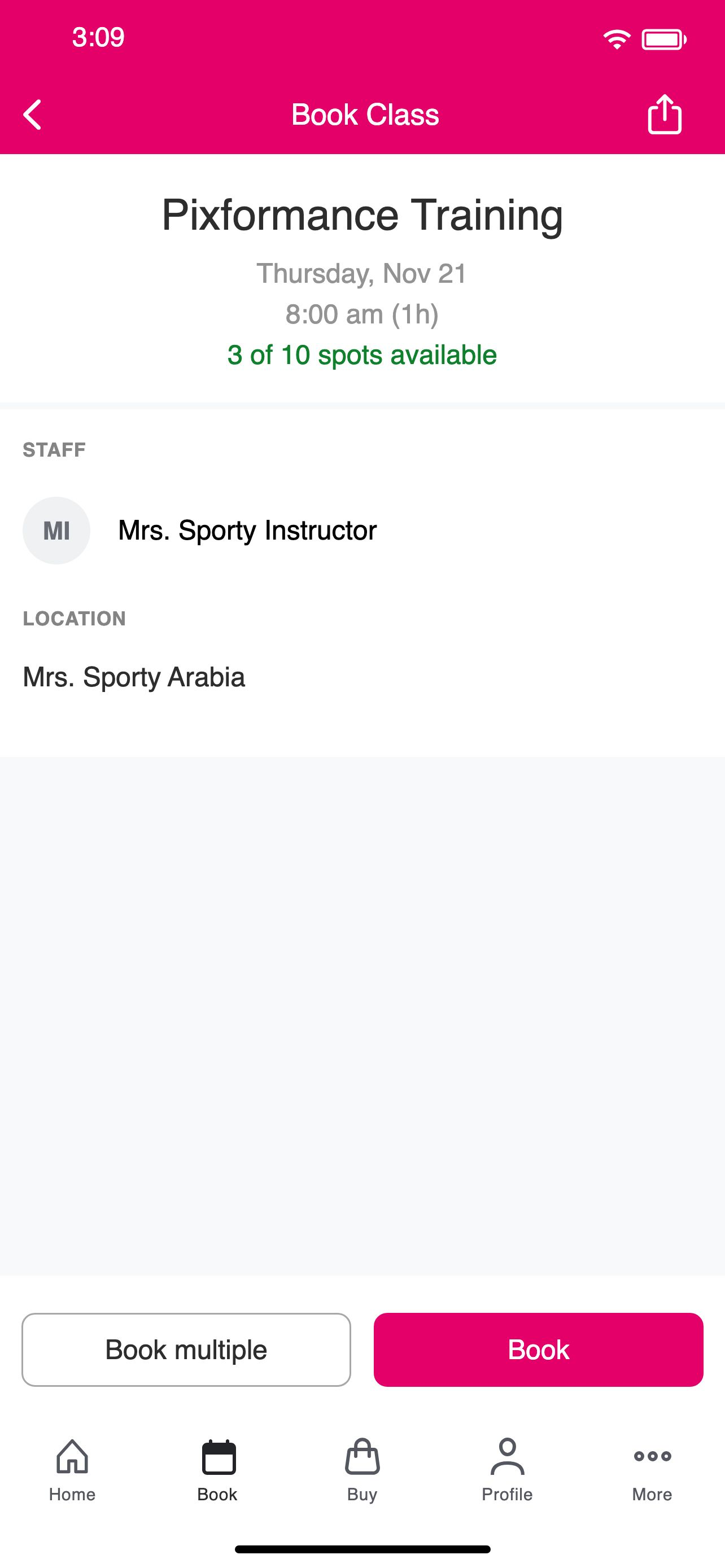 Mrs.Sporty Arabia screenshot 3