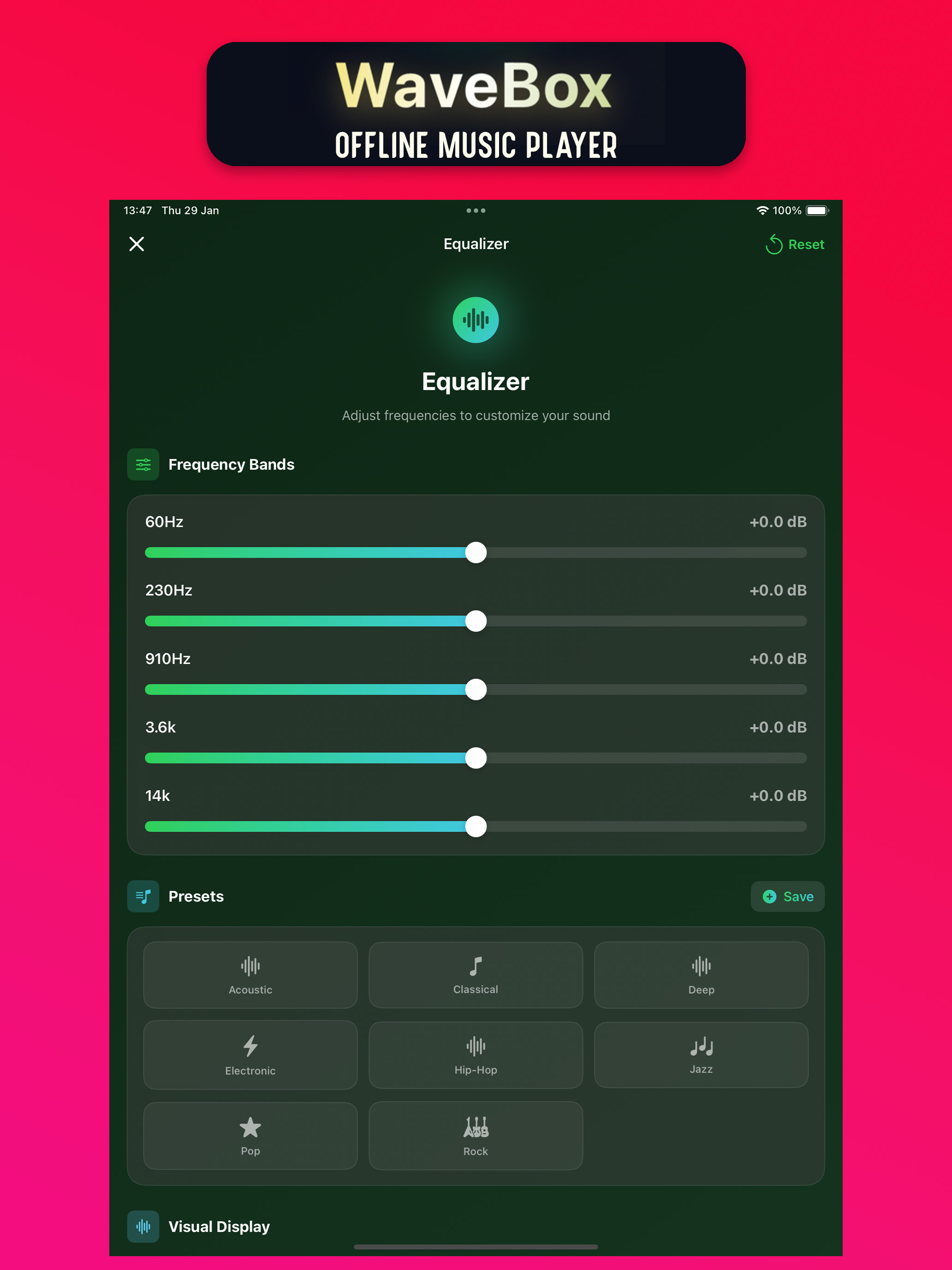 WaveBox – Offline Music Player
